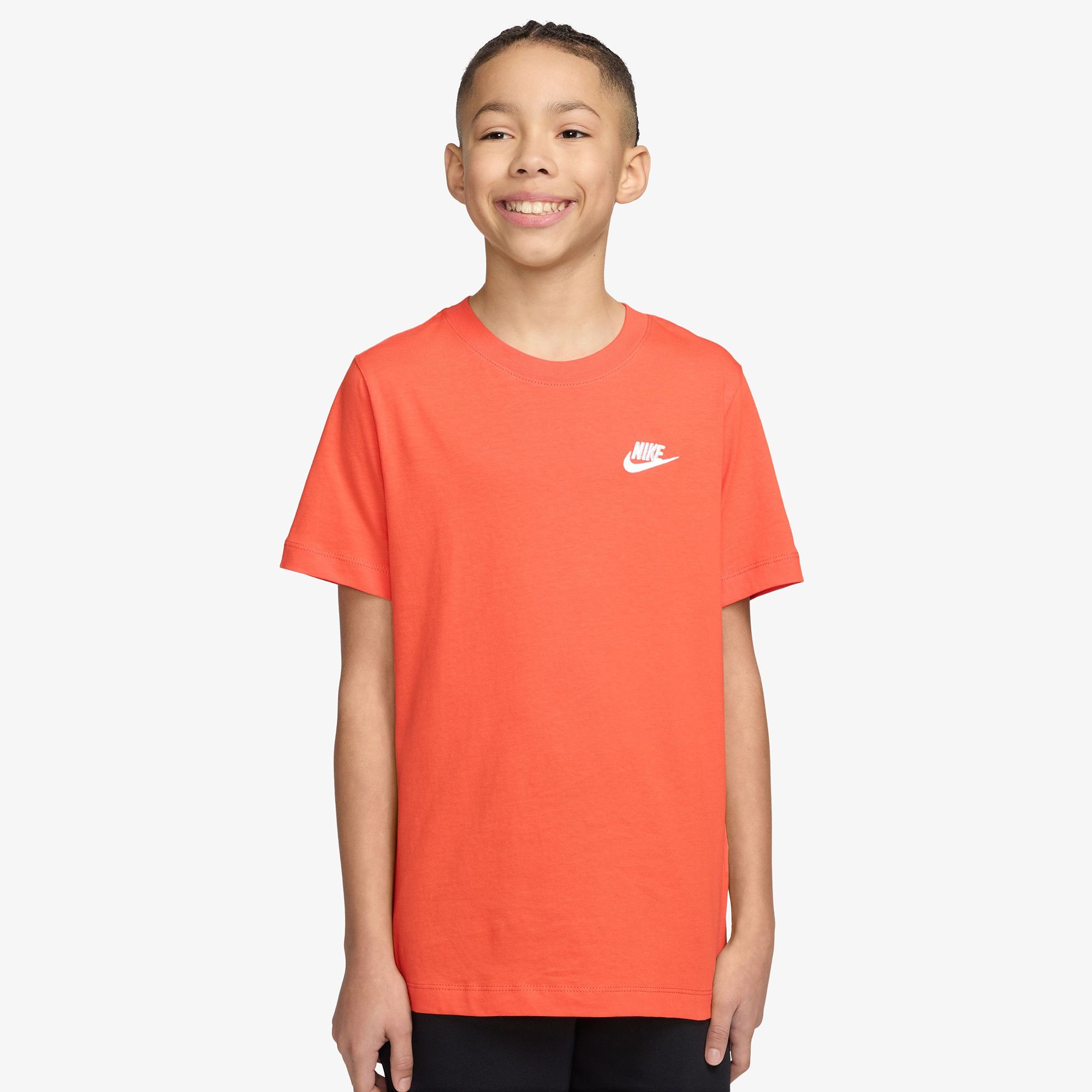 Nike Kids' Sportswear Embroidered Futura T-Shirt