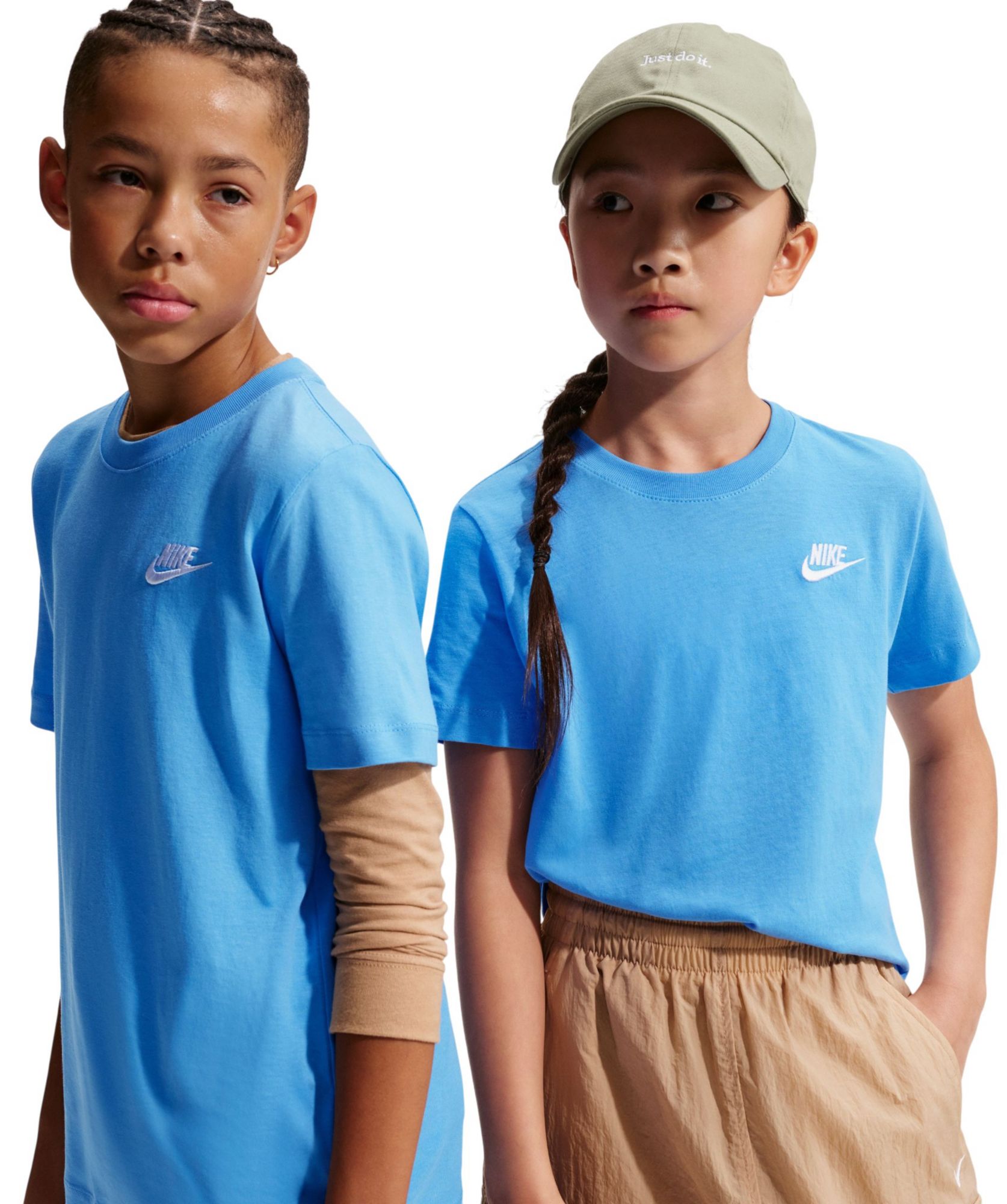 Nike Kids' Sportswear Embroidered Futura T-Shirt