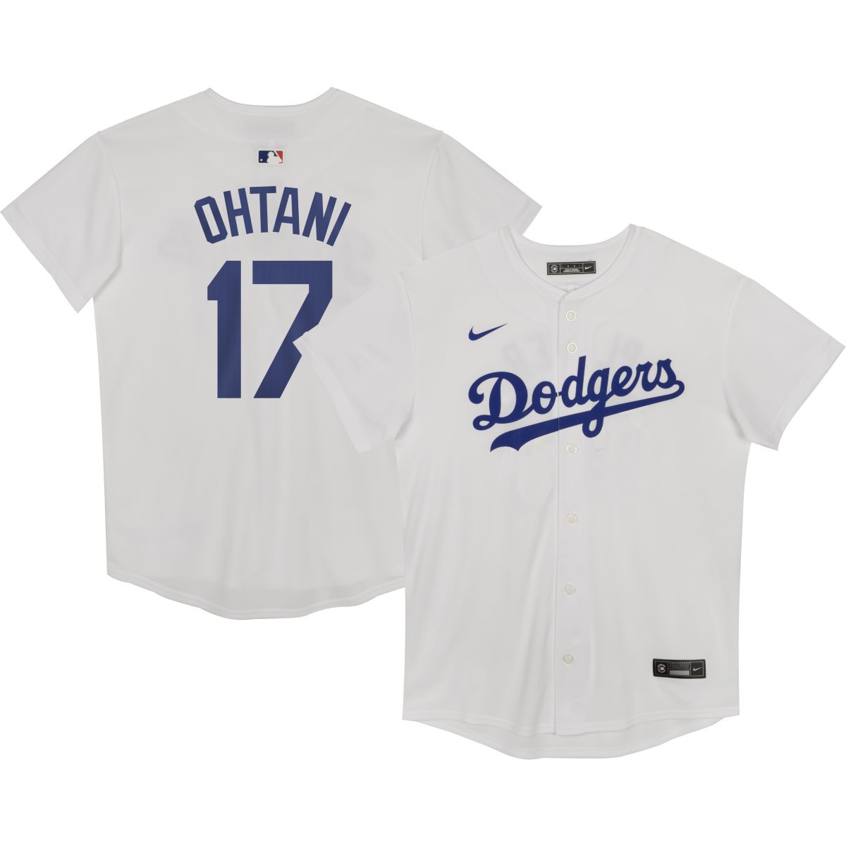 Nike Youth Los Angeles Dodgers Shohei Ohtani #17 White Replica