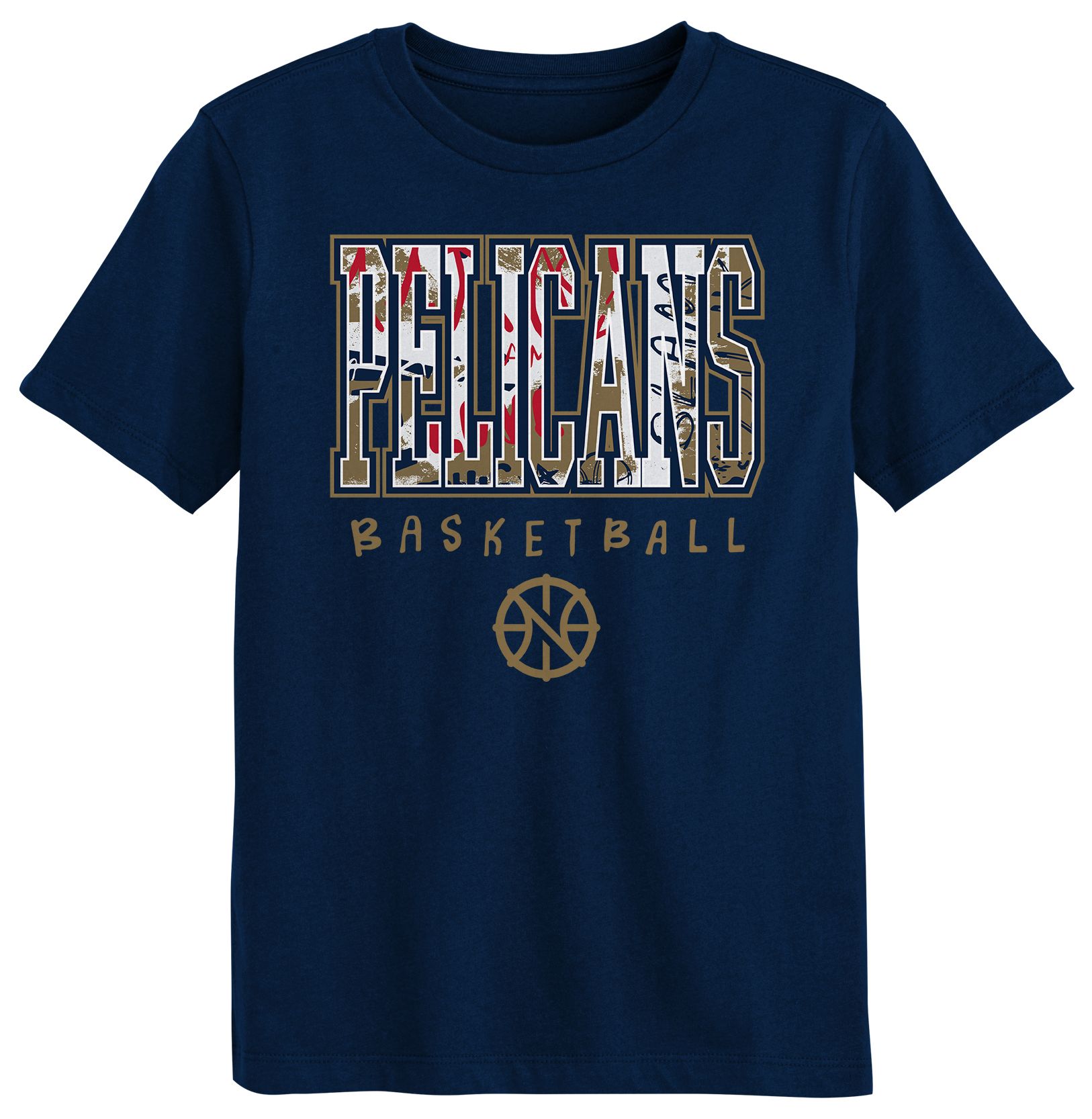 Nike Little Kids New Orleans Pelicans Court Canvas T-Shirt