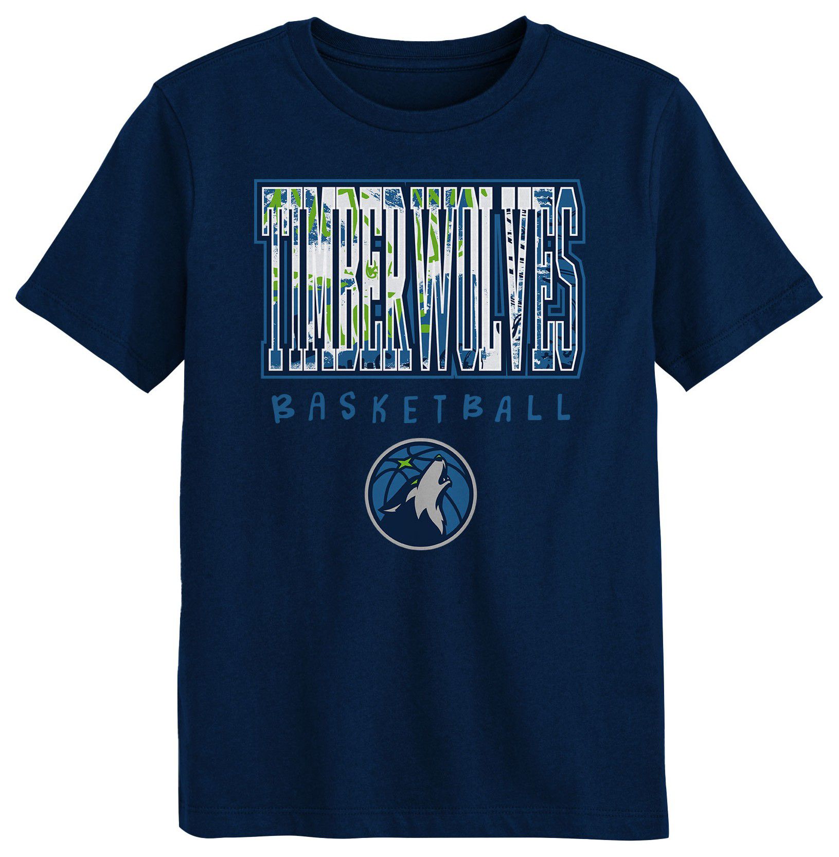 Nike Little Kids Minnesota Timberwolves Court Canvas T-Shirt