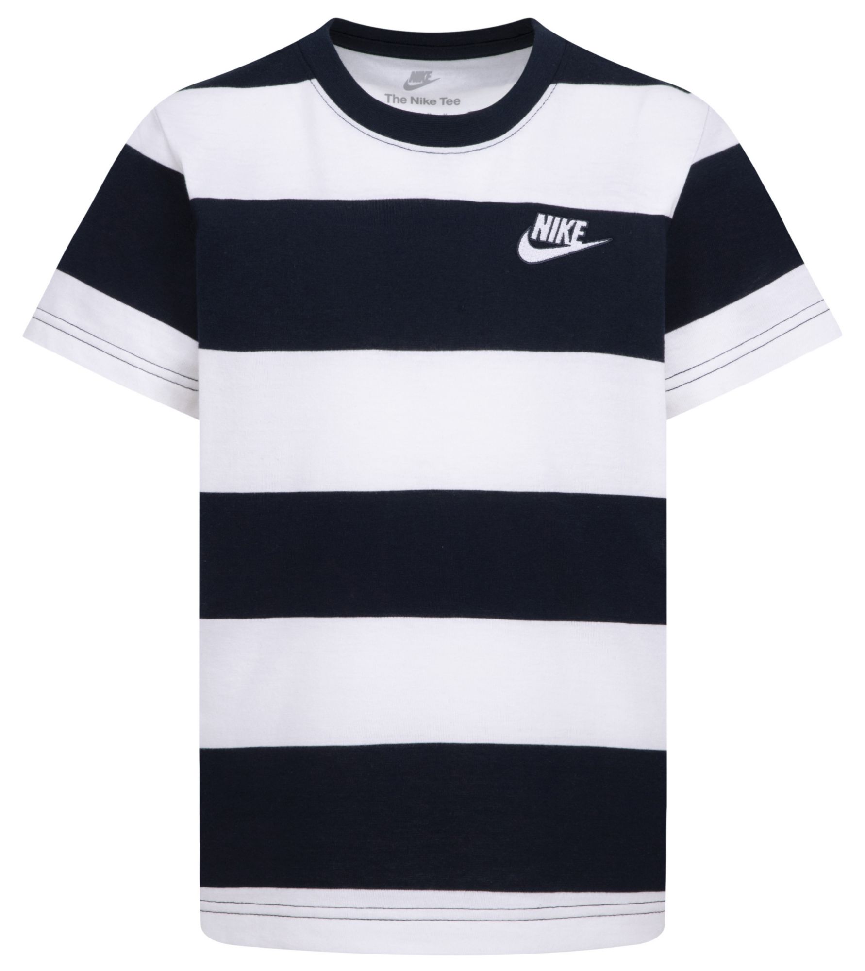 Nike Little Kids' Club Seasonal Striped T-Shirt