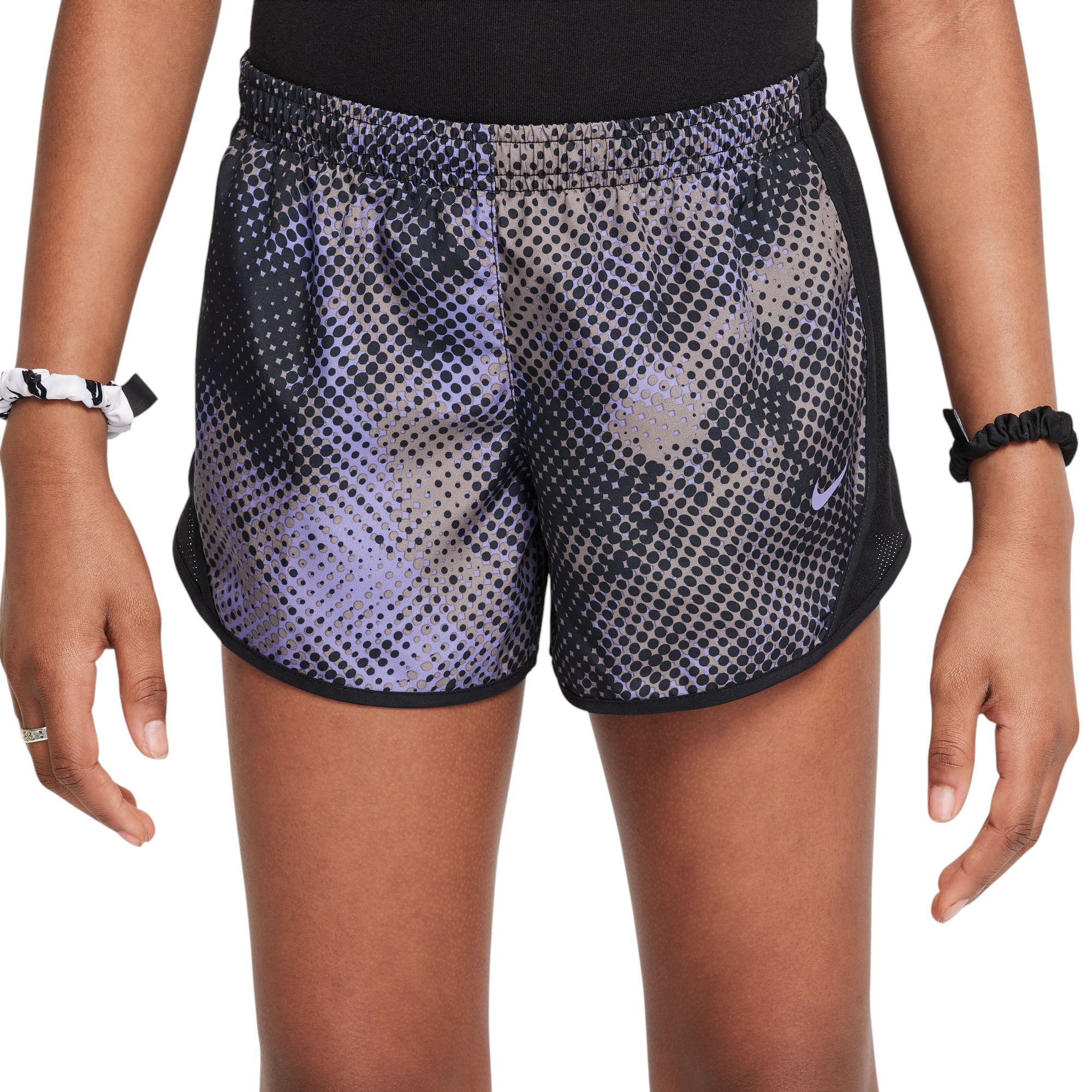 Nike Girls Dri-FIT 3 Spot Tempo Running Shorts