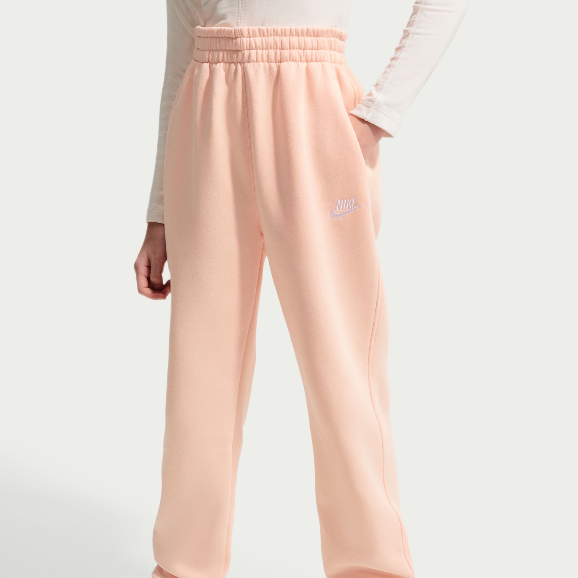 Nike Girls' Sportswear Club Fleece Oversized Joggers
