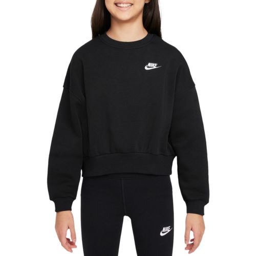 ナイキ Nike Sportswear クラブ Fleece Crew Neck Sweatshirt レディース パーカー スウェット Obsidi Nike Sportswear Club Fleece Women's Crew-Neck Sweatshirt