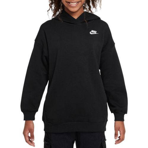 ナイキ Nike Kids Sportswear クラブ Fleece Oversized Hoodie (Big Kid) レディース パーカー ス Nike Girls' Sportswear Oversized Club Fleece Pullover Hoodie