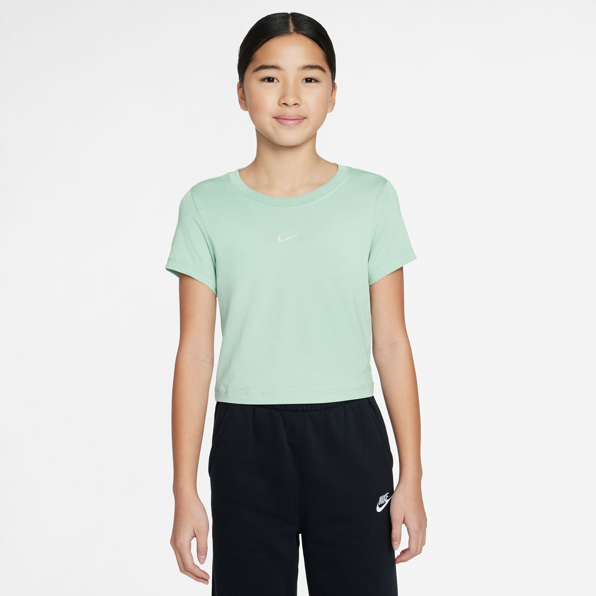 Nike Girls' Sportswear Cropped T-Shirt