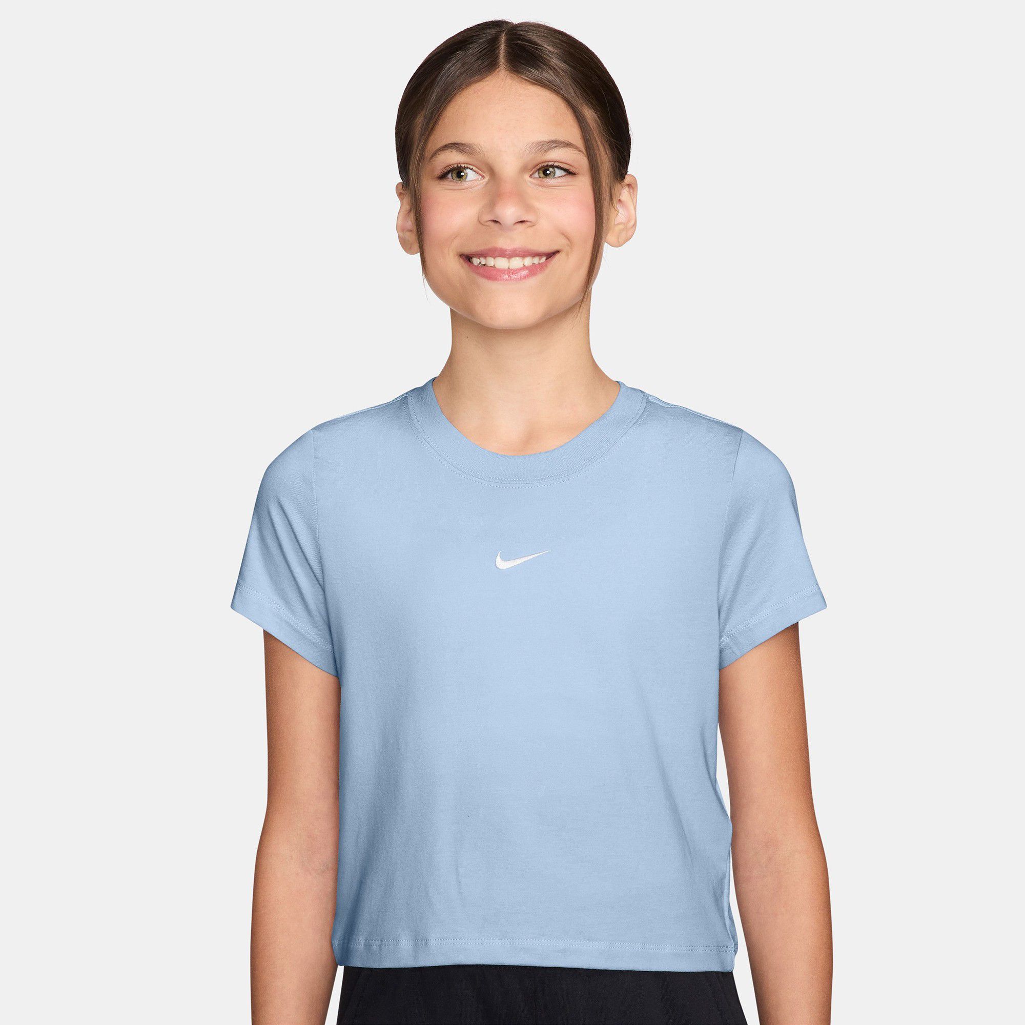 Nike Girls' Sportswear Cropped T-Shirt