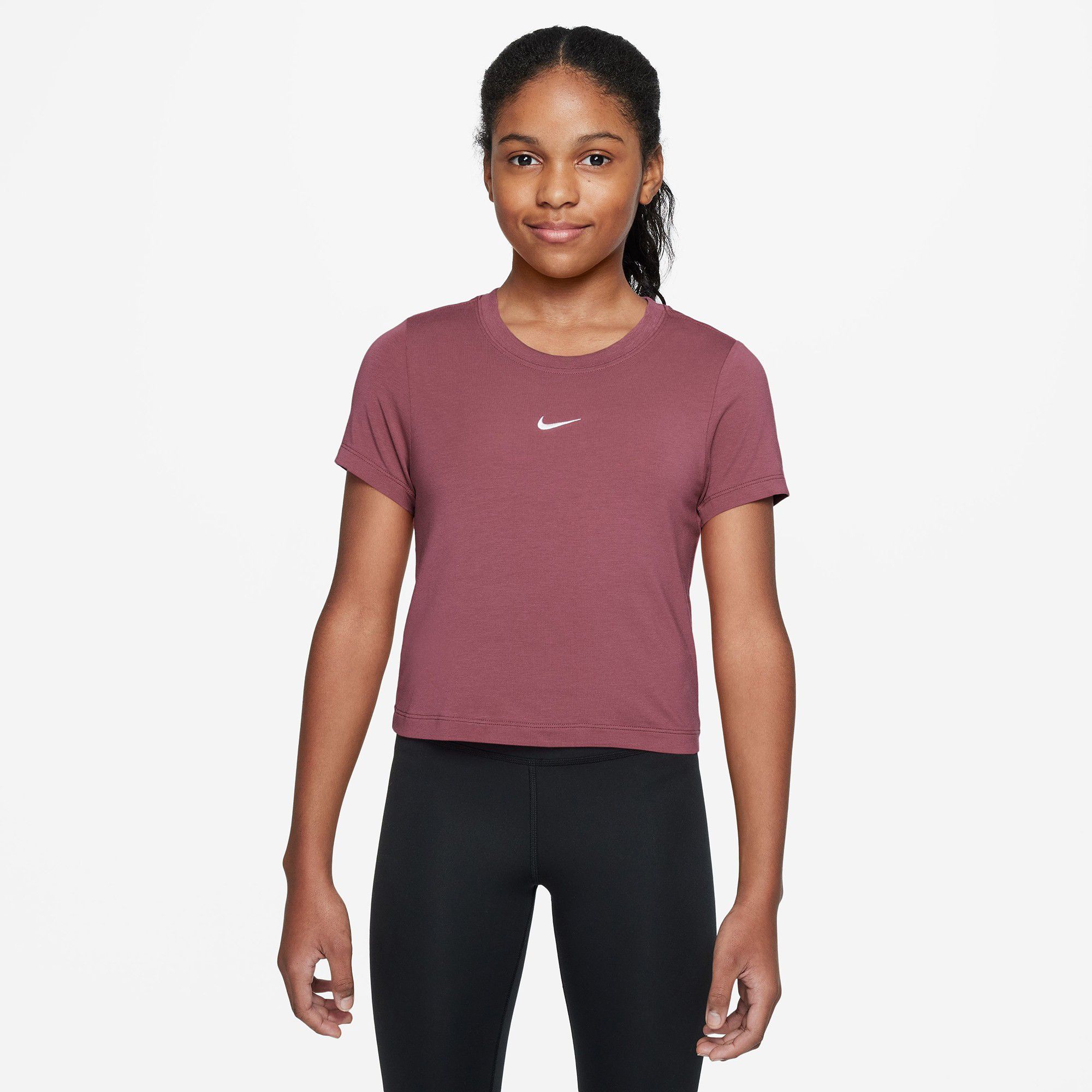 Nike Girls' Sportswear Cropped T-Shirt