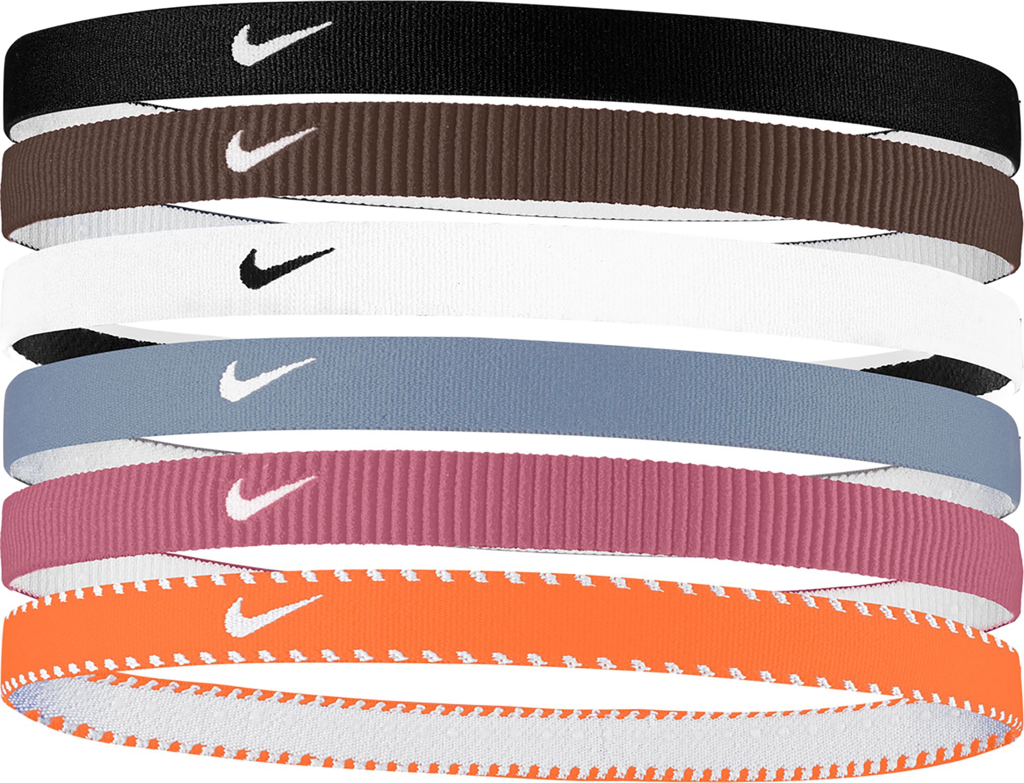 Nike Youth Flex Classic Headbands - 6 Pack