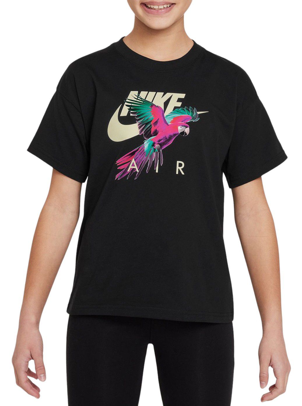 Nike Girls' Air Parrot Graphic T-Shirt