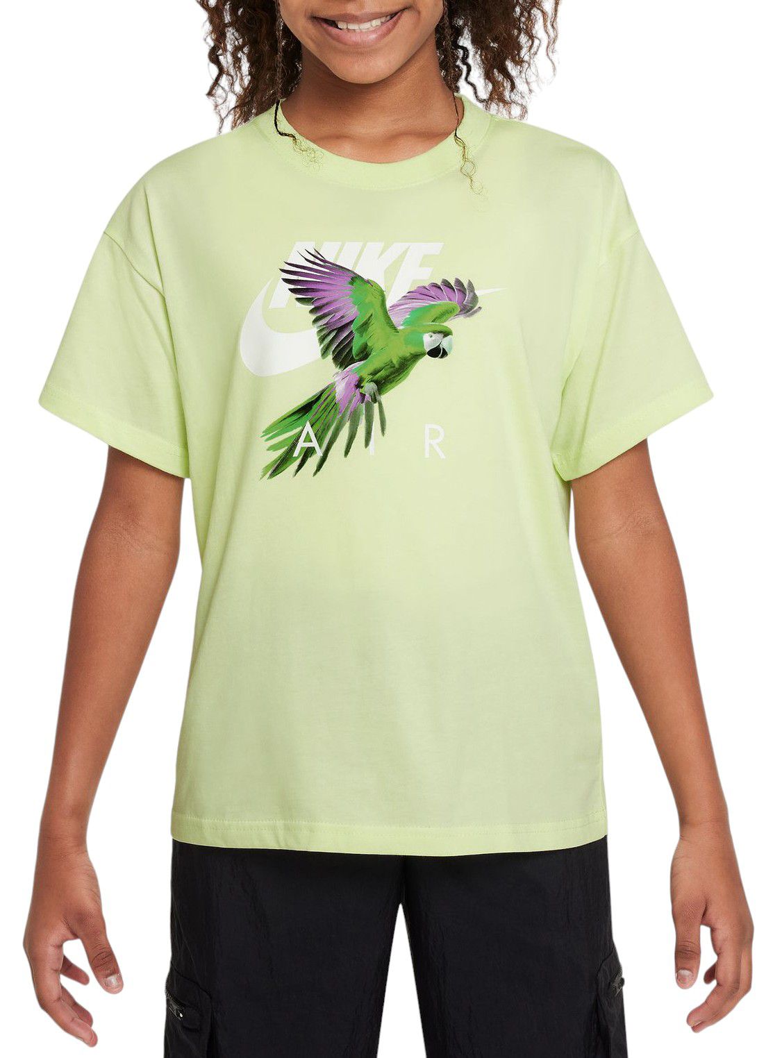 Nike Girls' Air Parrot Graphic T-Shirt