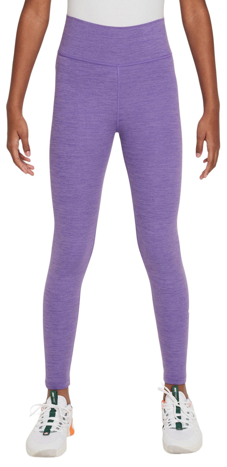 Nike Girls' Dri-FIT One Heather Leggings