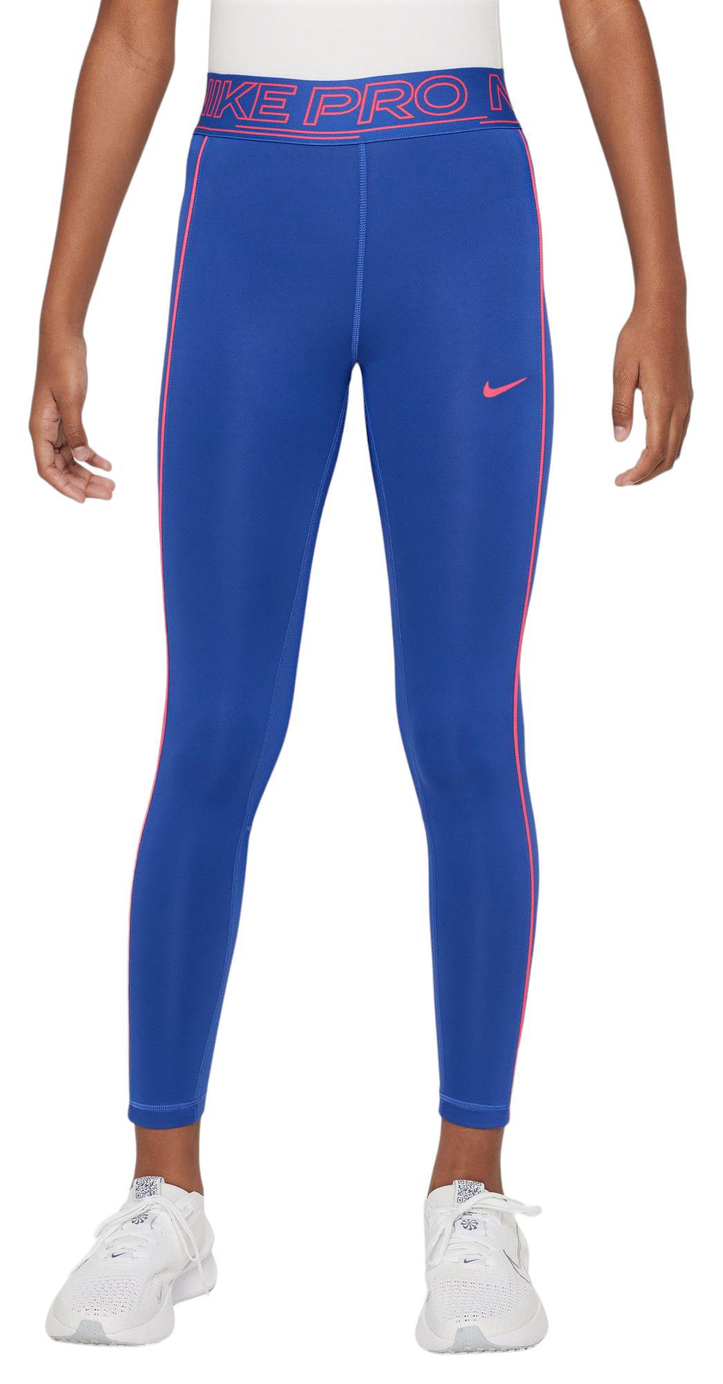 Nike Girls' Pro Dri-FIT Sport Mid-Rise Leggings