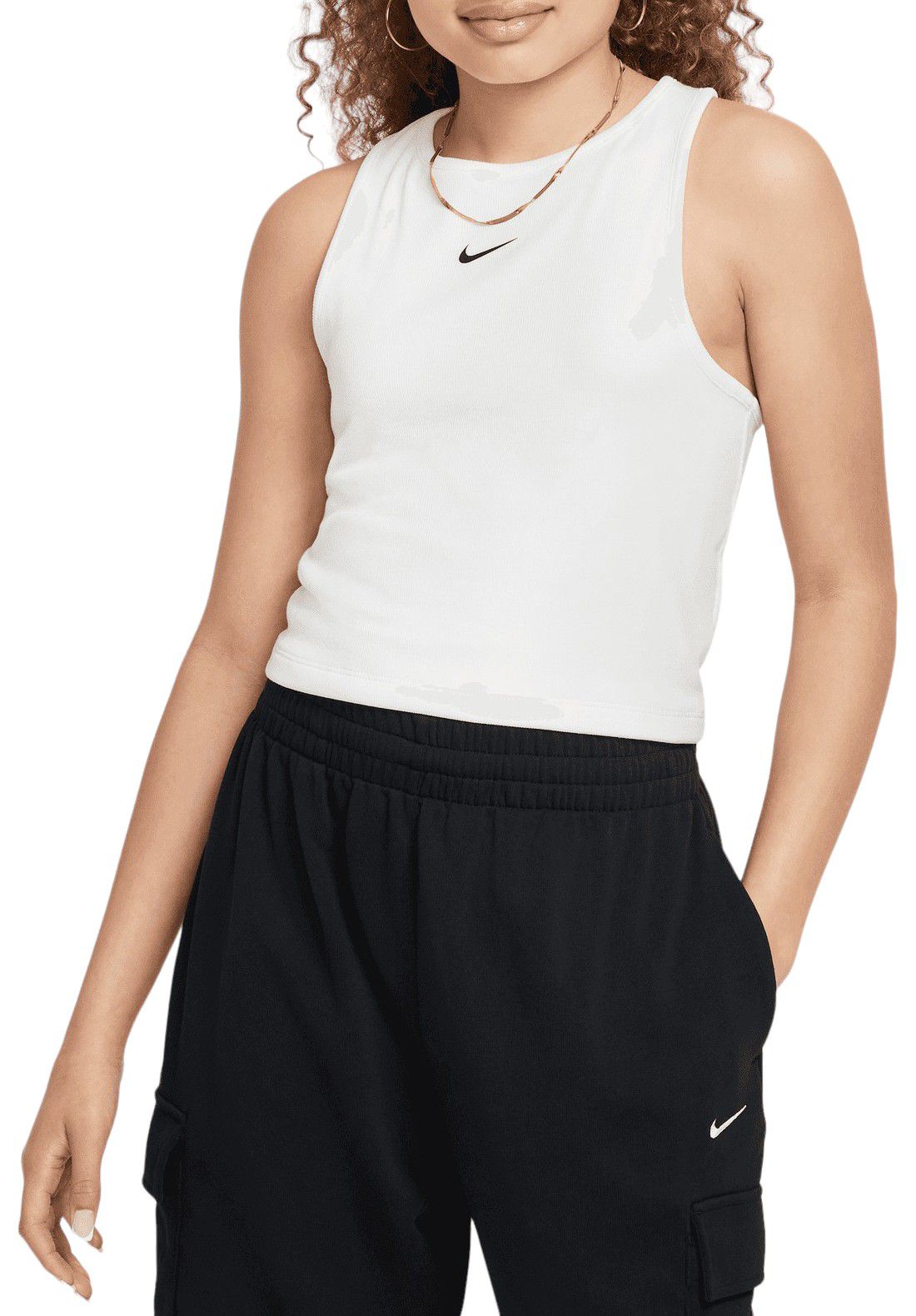 Nike Girls' Sportswear Ribbed Tank Top