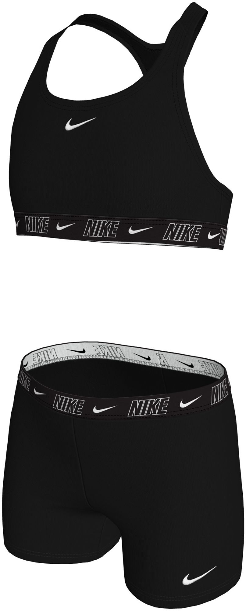 Nike Girls' Racerback Bikini &amp; Short Set