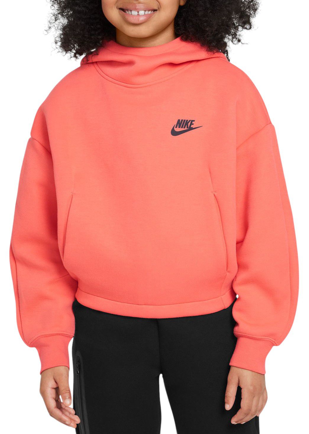 Nike Girls' Tech Fleece Oversized Hoodie