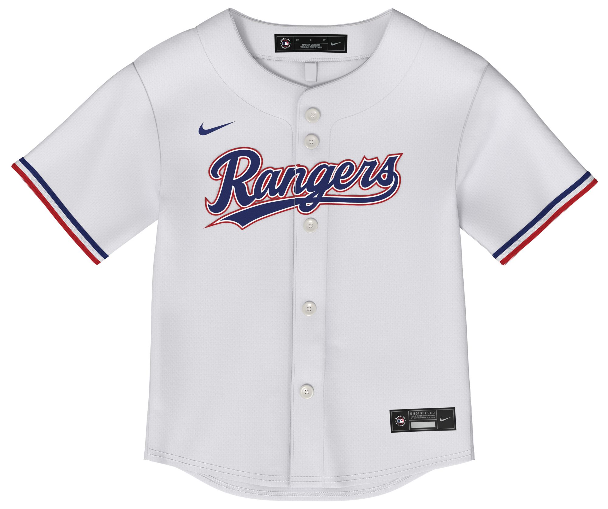 Nike Infant Texas Rangers White Replica Jersey