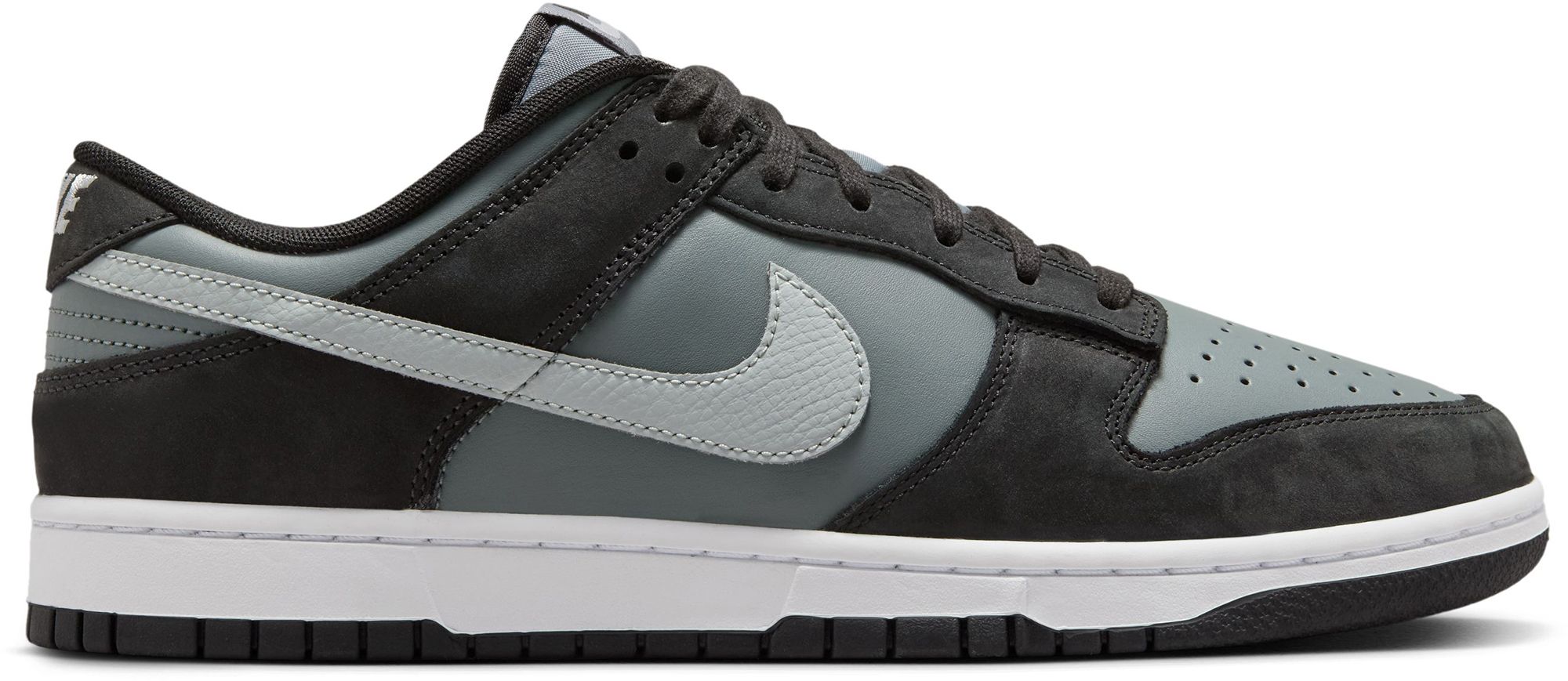 Nike Men's Dunk Low Shoes Black/Smoke Grey thumbnail