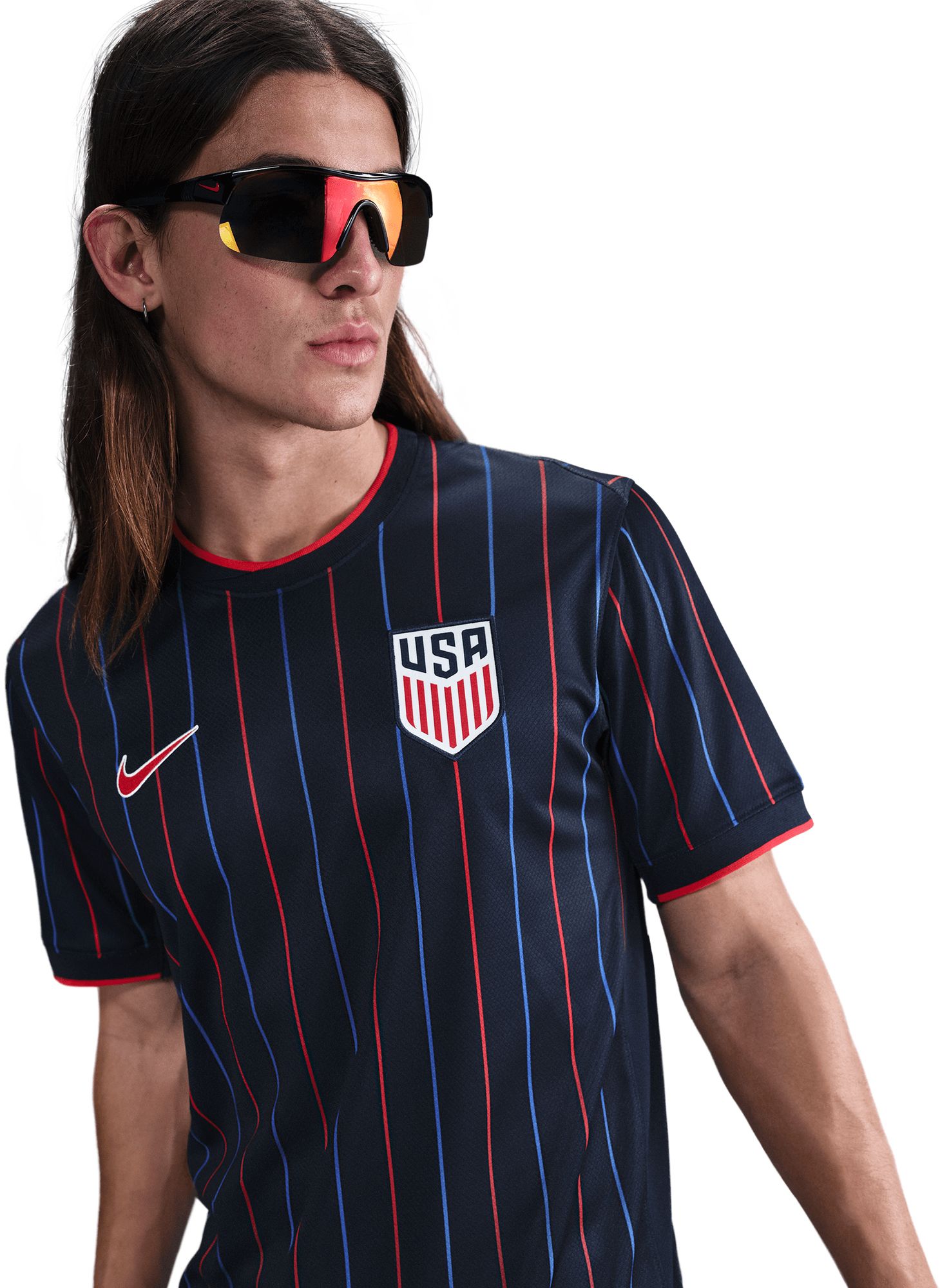 Nike Adult USMNT 2025 Navy "Heartbeat" Away Replica Jersey