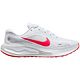 White/Bright Crimson