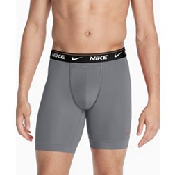 adidas Men's Stretch Cotton Long Boxer Brief Underwear (3-Pack