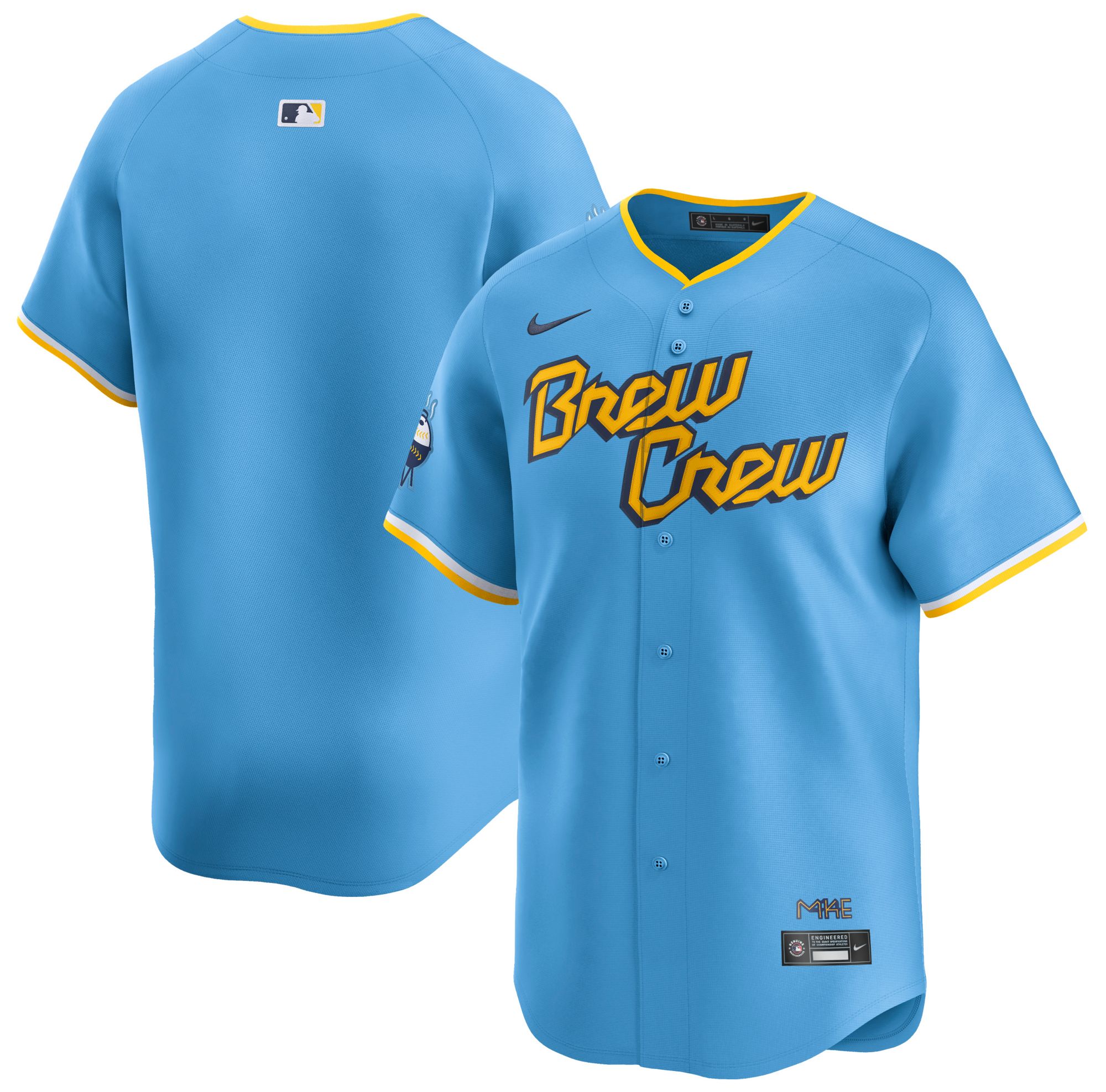 brewers cream jersey