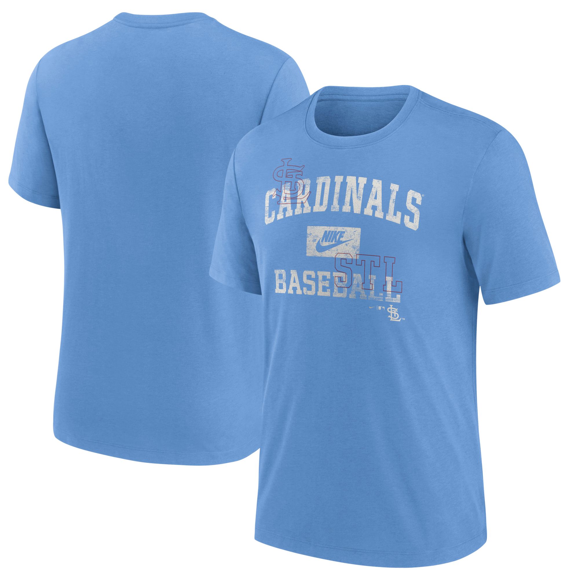 Nike Men's St. Louis Cardinals Blue Cooperstown Arch T-Shirt