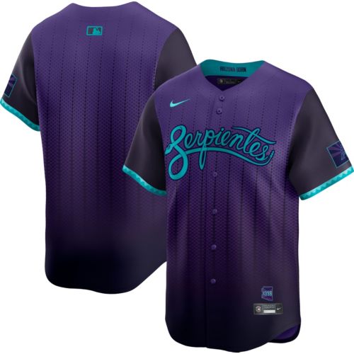 Nike Men's Arizona Diamondbacks Zac Gallen #23 City Connect Purple
