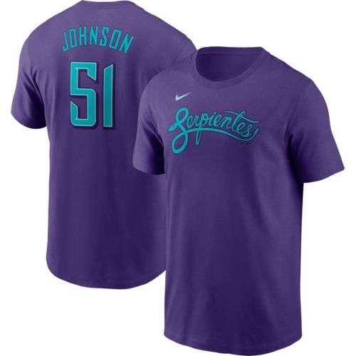 MLB ダイヤモンドバックス DIAMOND BACKS JOHNSON 51 Nike Men's Arizona Diamondbacks Randy Johnson #51 City