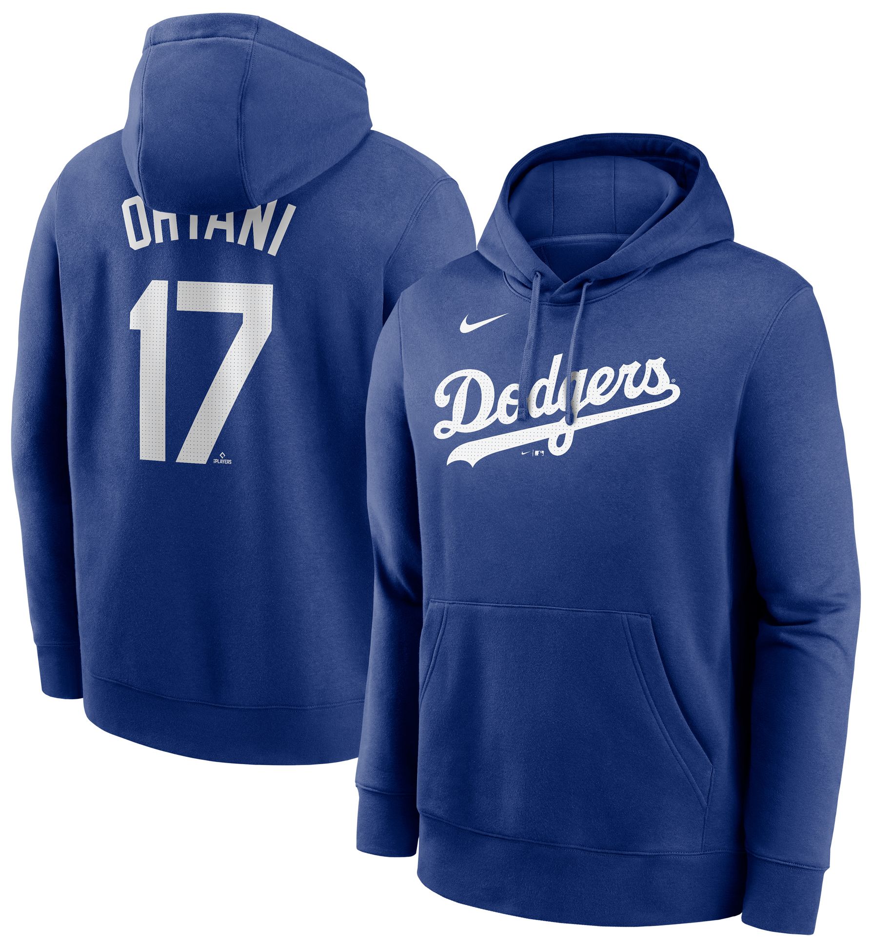 Nike Men's Los Angeles Dodgers Shohei Ohtani #17 Blue Pullover Hoodie
