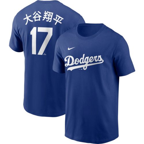 OHTANI 17 Dodgers ユニフォーム ネイビー Shohei Ohtani Dodgers #17 Blue or Black Home Jersey Size S