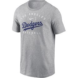 MLB Men's Los Angeles Dodgers Dodger Blue Big and Tall Arch Logo T