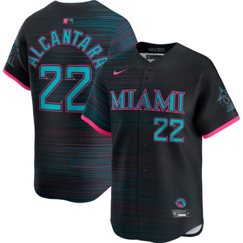 MIAMI MARLINS ユニフォーム Miami Marlins Nike Limited Alternate Jersey - Black - Youth