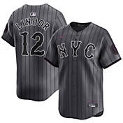 Nike Adult New York Mets 2025 City Connect Grey Limited Nike Adult New York Mets 2025 City Connect Grey Limited