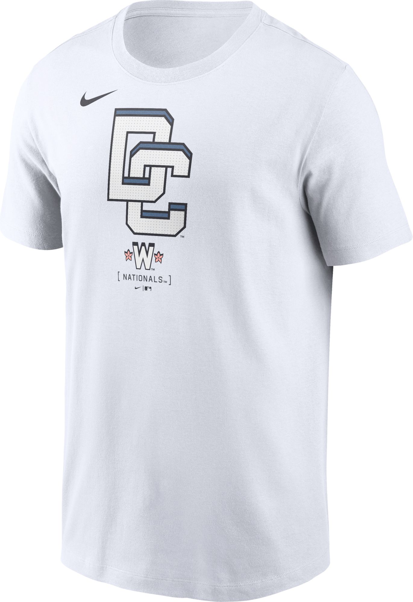 Nike Men's Washington Nationals City Connect Logo White T-Shirt