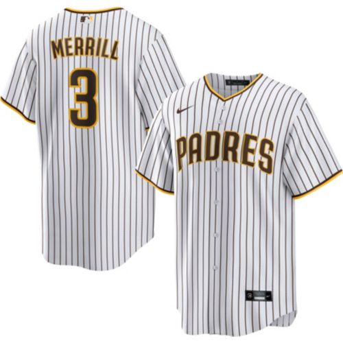 NIKE パドレス オーセンティック ユニフォーム 3番 ジャクソン・メリル Nike Adult San Diego Padres City Connect White Jackson