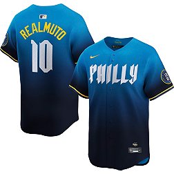 Nike Men's Philadelphia Phillies 2024 City Connect J. T. Realmuto #10 Blue Limited Vapor Jersey