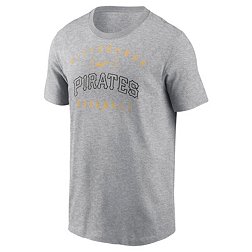 Nike Men's Pittsburgh Pirates Gray Home Team Arch T-Shirt