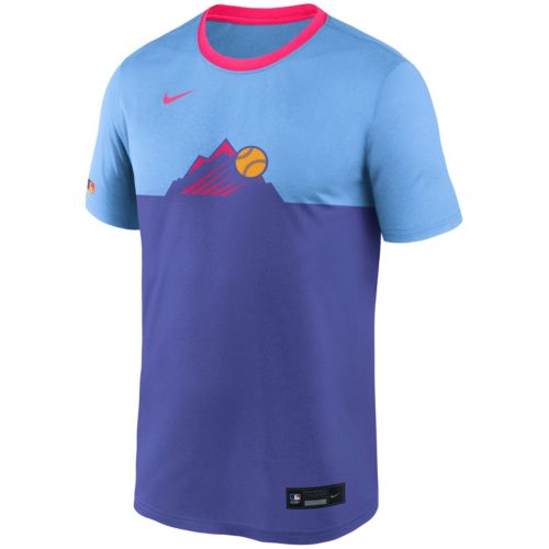 Nike Men's Colorado Rockies Todd Helton #17 City Connect Purple
