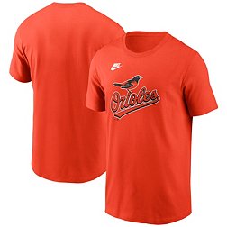 Nike Men's Baltimore Orioles Orange Cooperstown Logo T-Shirt