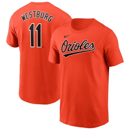 Nike Men's Baltimore Orioles Cal Ripken Jr. #8 Orange T