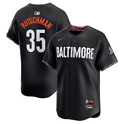 Nike Men's Baltimore Orioles 2024 City Connect Adley Rutschman #35 Limited Vapor Jersey
