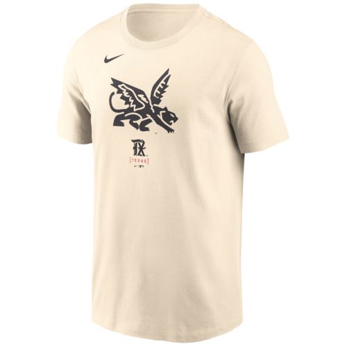 Nike Adult Texas Rangers City Connect Tan Logo T-Shirt