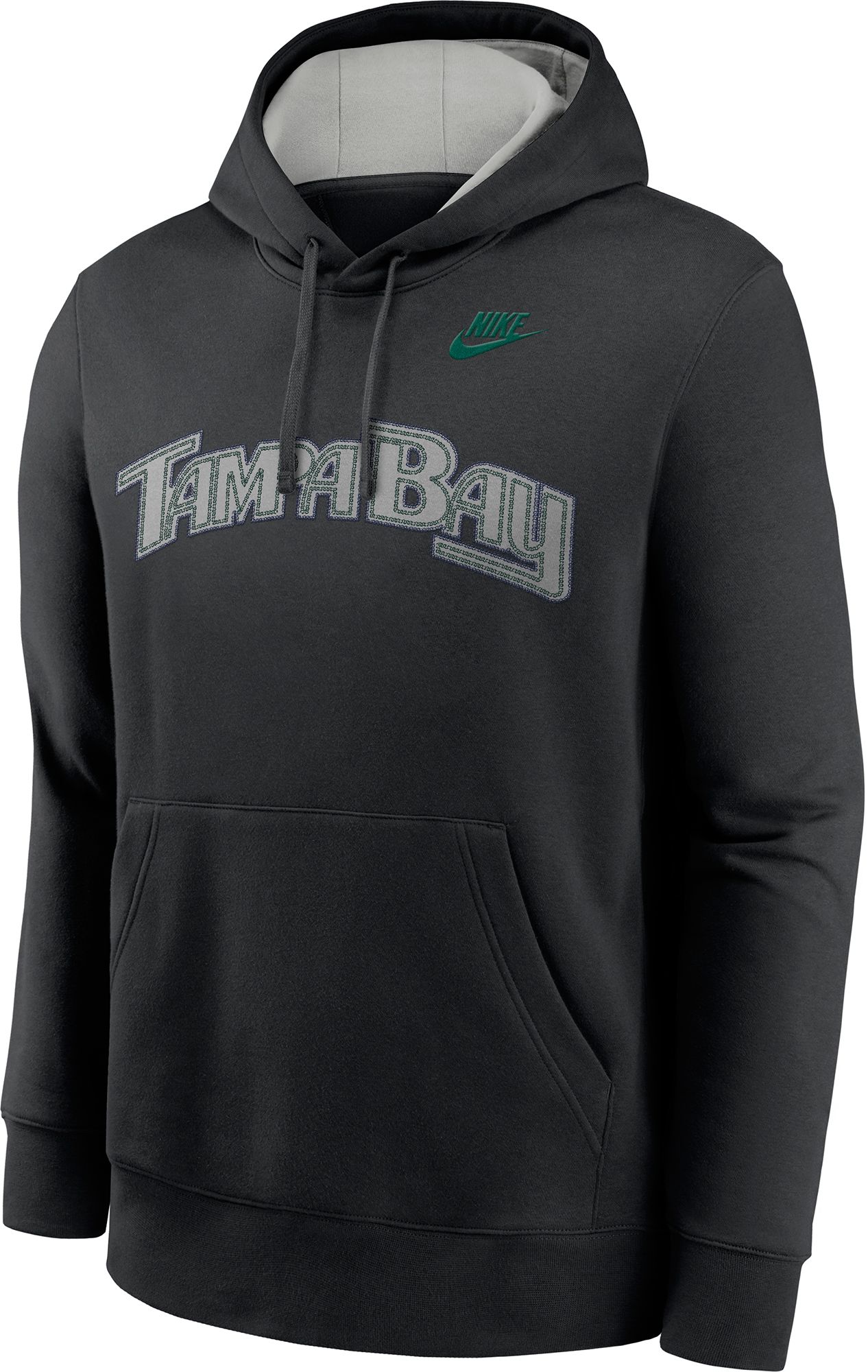 Nike Men's Tampa Bay Rays Black Rewind Club Cooperstown Hoodie