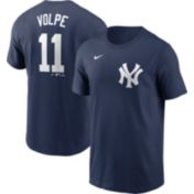 Nike Men's New York Yankees Giancarlo Stanton #27 Navy T