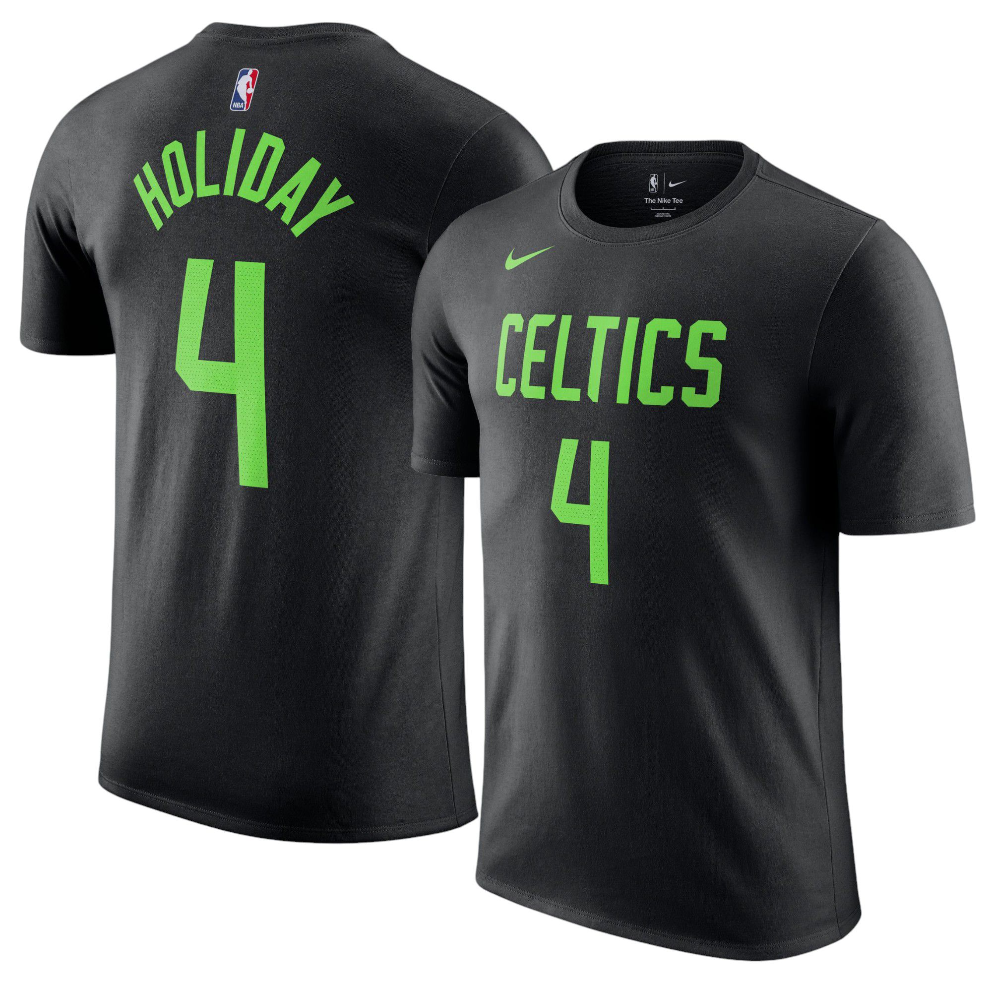 Nike Adult 2024-25 City Edition Boston Celtics Jrue Holiday #4 T-Shirt