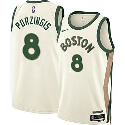 Nike Adult 2023-24 City Edition Boston Celtics Kristaps Porzingis #8 Swingman Jersey