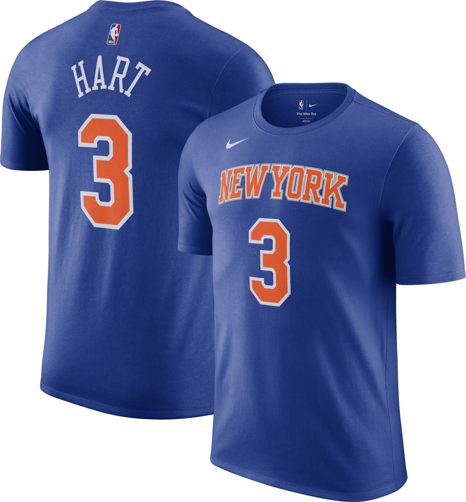 Nike Adult New York Knicks Josh Hart #3 T-Shirt