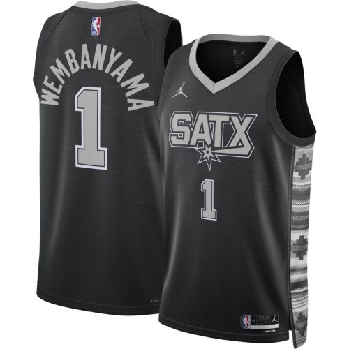新品 未着用 NIKE Wembanyama San Antonio Spurs White Nike NBA San Antonio Spurs Wembanyama #1 Jersey - JD